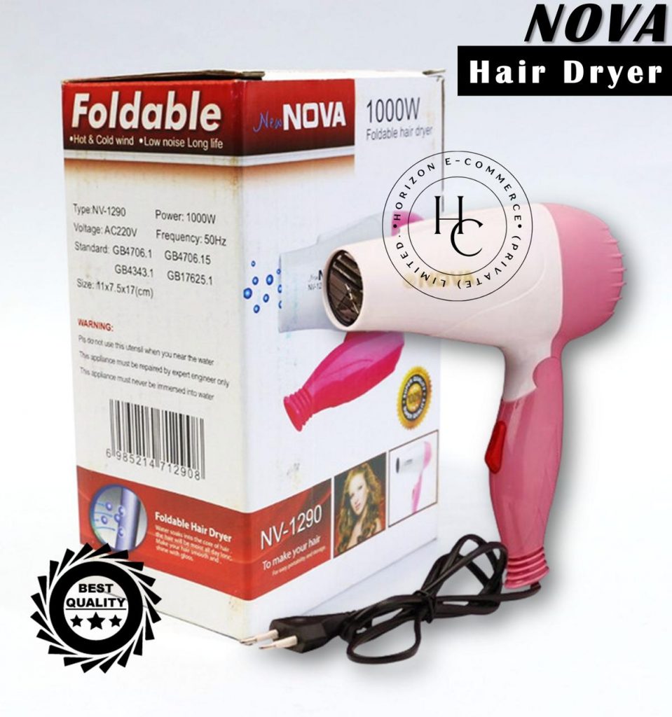 Foldable Nova Hair Dryer Price in Pakistan Finalprice.pk