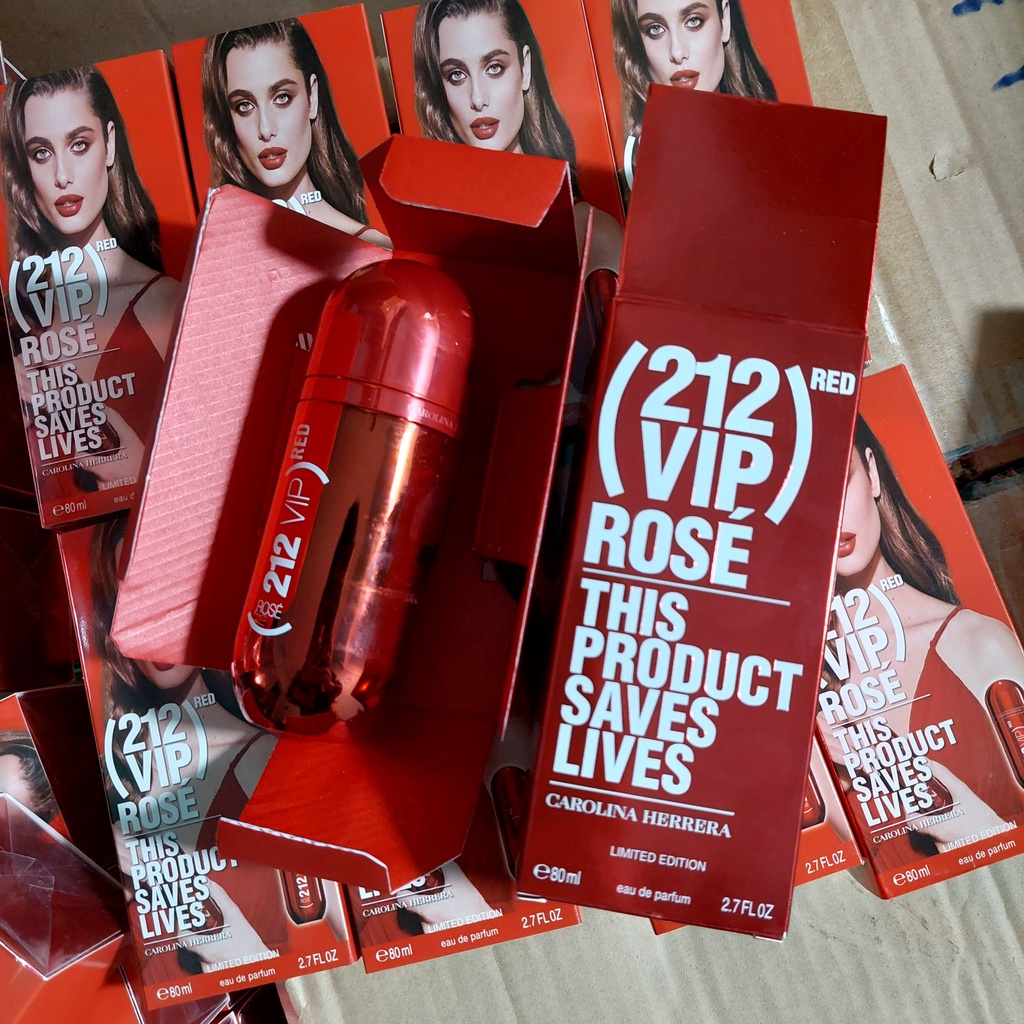 212 VIP Red Rose Perfume 80ml Price in Pakistan