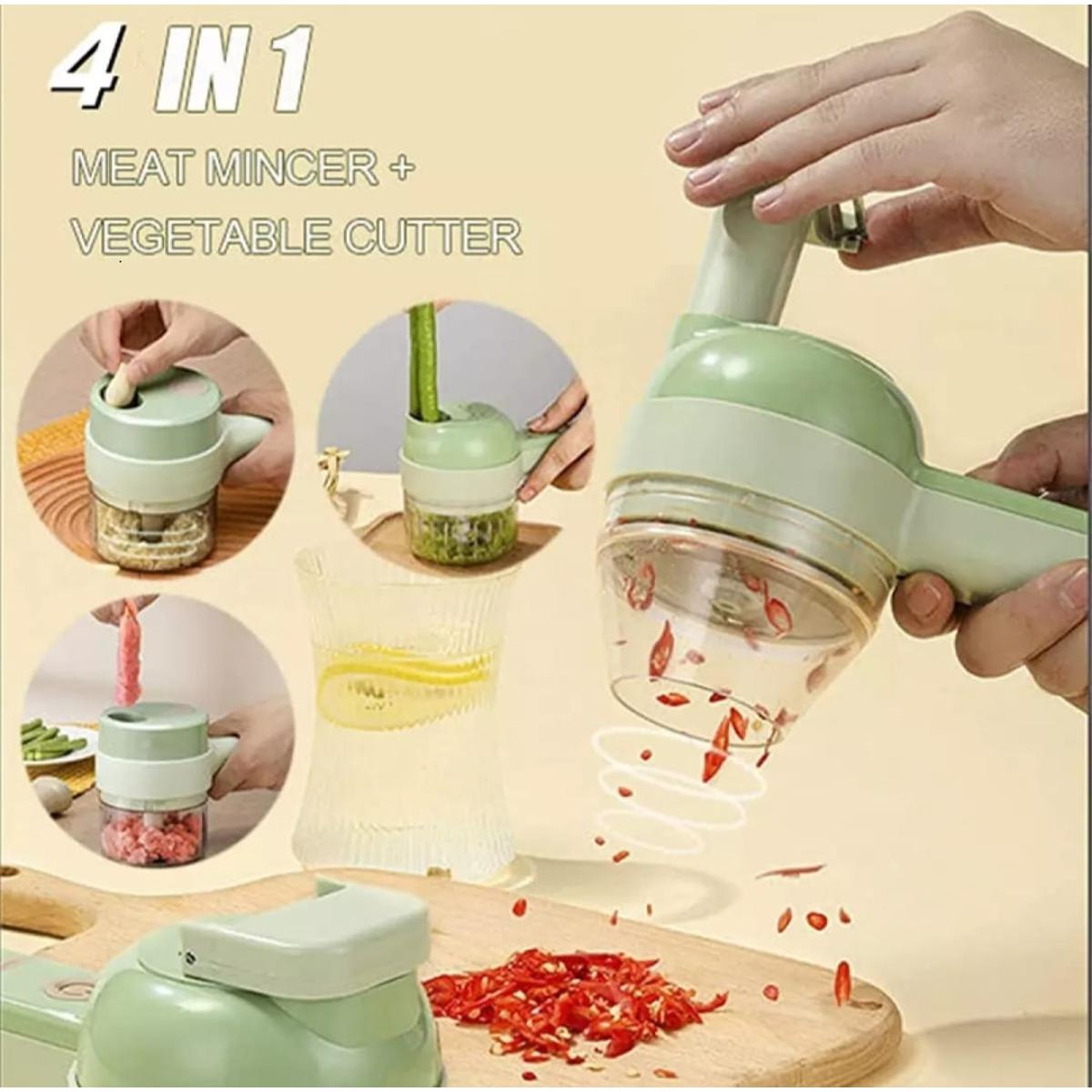 4 in 1 Handheld Electric Vegetable Cutter Price in Pakistan