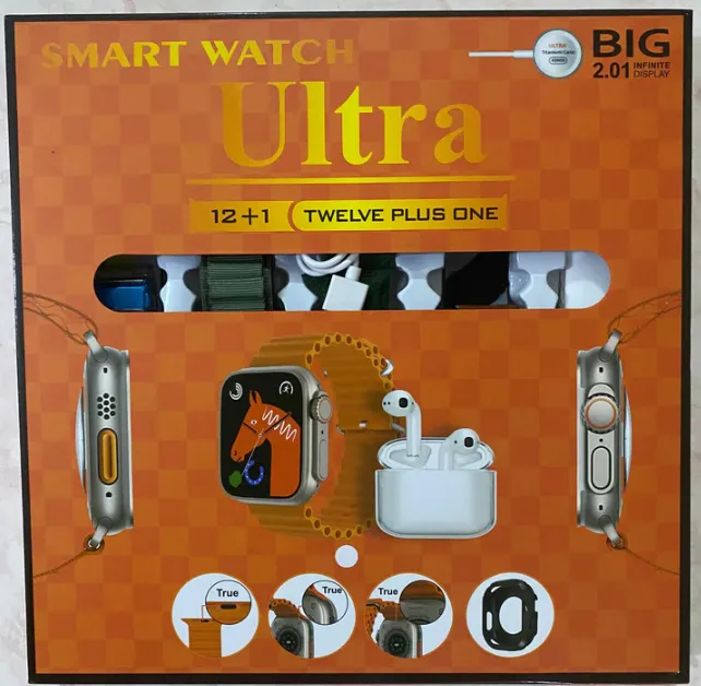12 + 1 Twelve Plus One Ultra Smart Watch Price in Pakistan